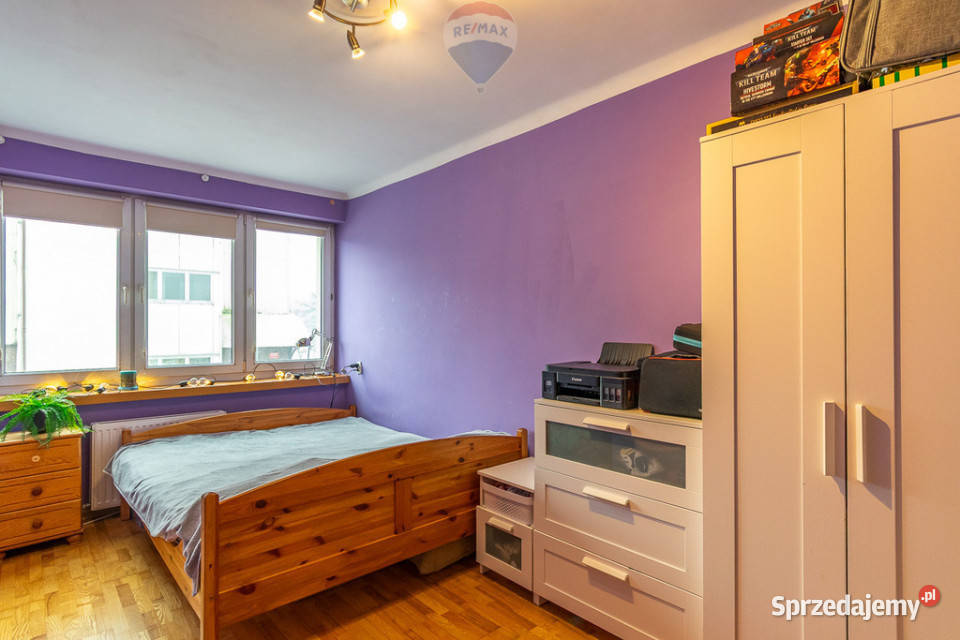 2 pokoje z balkonem 1 piętro Piaski Pabianice balkon