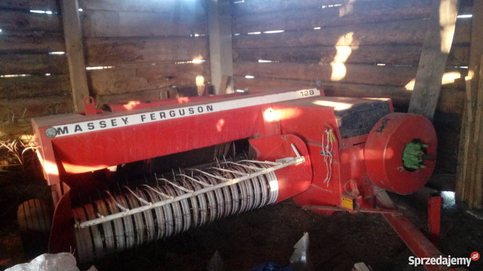 Prasa kostkujaca Massey Ferguson 128 Sokółka