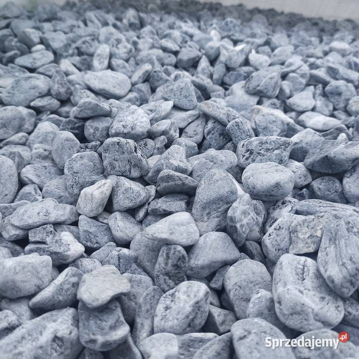 Otoczak Silver kamień szary biały ozdobny Bianco śląskie Jaworzno