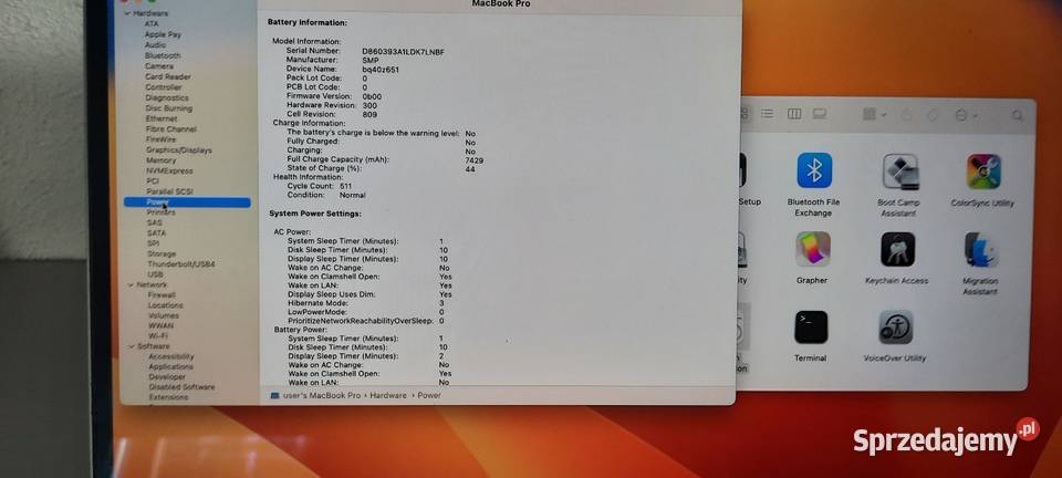 MacBook Pro 16 Touch Bar i7 16GB512GB SSDRetina Skórzewo