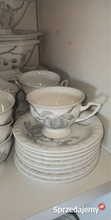 Świecznik Rosenthal Maria Jeżyna Germany Porcelana i szkło sprzedam