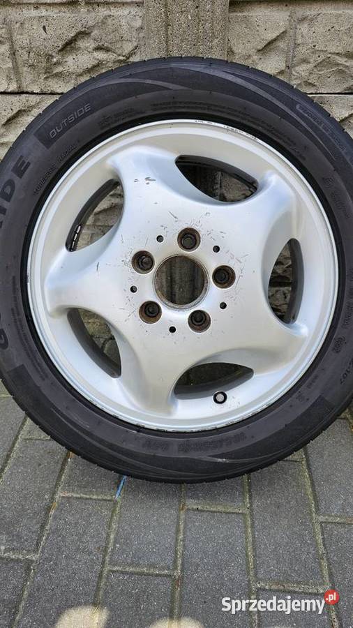 Komplet kół Mercedes A Klasa W168 Vaneo 19555 wielkopolskie Kalisz sprzedam