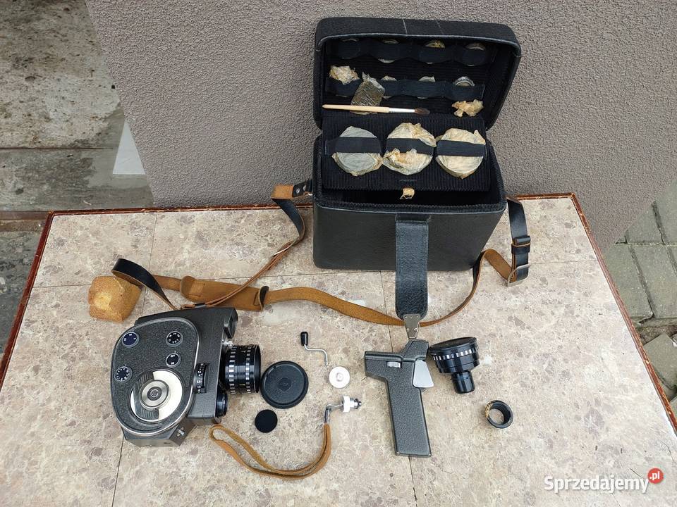 Stara kamera analogowa 8mm QUARZ DS8M łada zsrr pomorskie Tczew