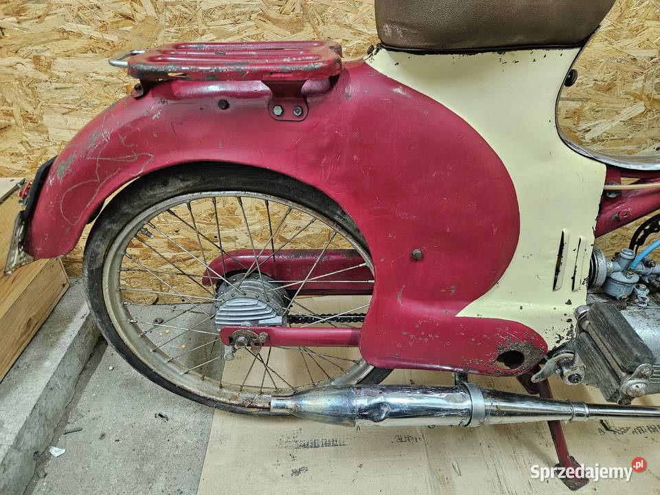 Motorower Ryś MR1 1959r Baza do Odrestaurowania Komar wielkopolskie Kłodawa