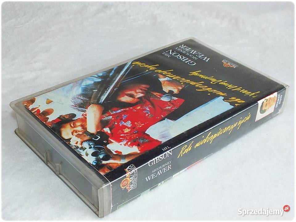 Kaseta VHS Niebezpiecznego Życia Film na Video Żary