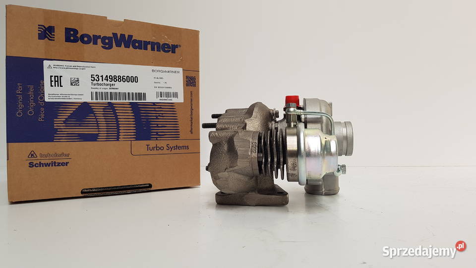 Turbosprężarka BorgWarner KKK 53149886000 Siedlce