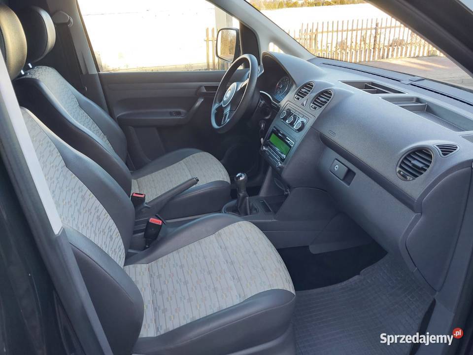 VW Caddy Van 12 Benzyna Niski Przebieg Salon Volkswagen Samochody dostawcze świętokrzyskie