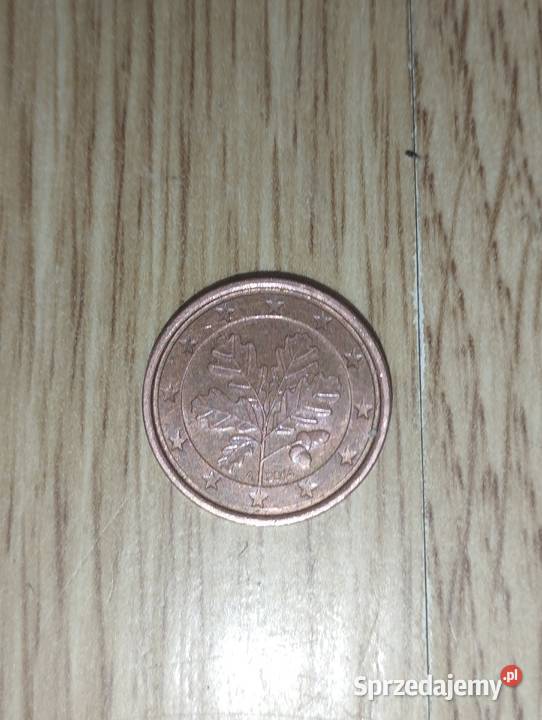Moneta 1 cent euro 2002 łódzkie Łódź sprzedam