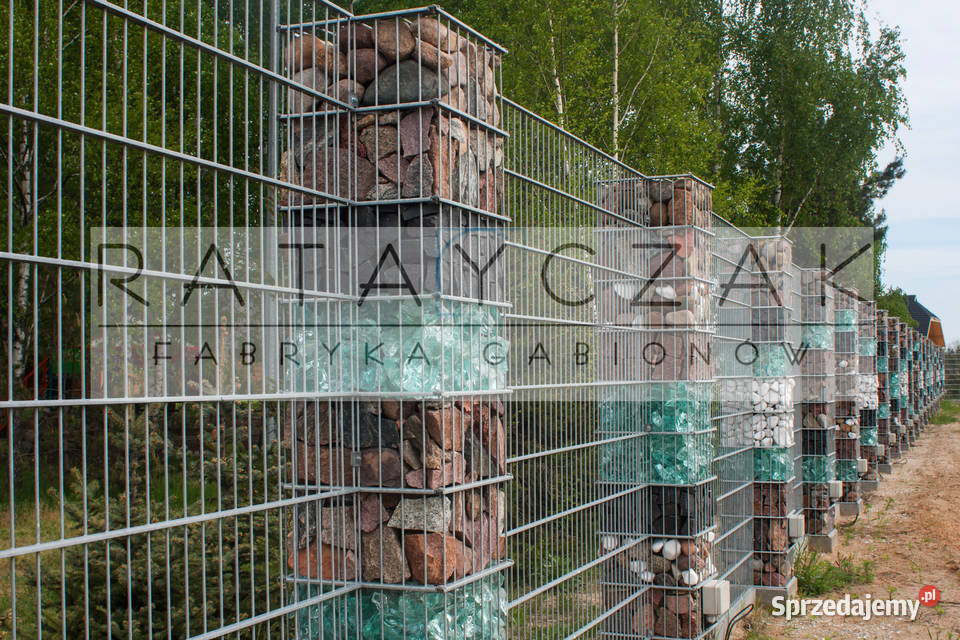 Słupek gabionowy 200x40x40 komplet cynk ogniowy sprzedam