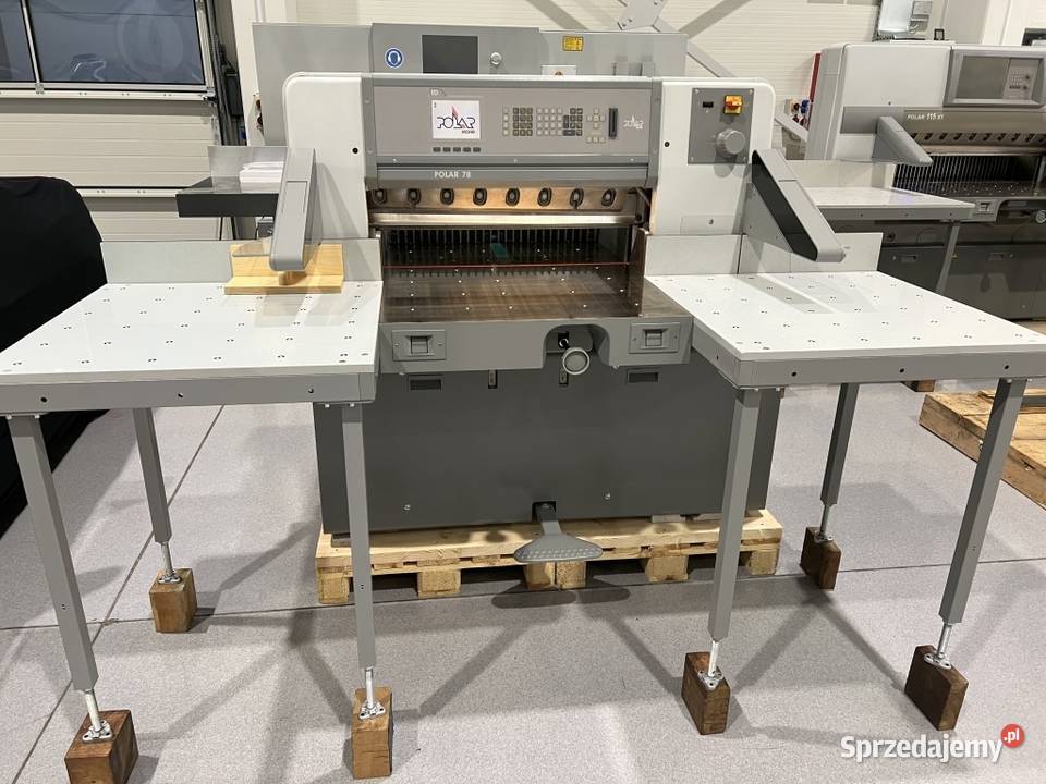 Gilotyna do cięcia papieru Polar 78 ED Radom