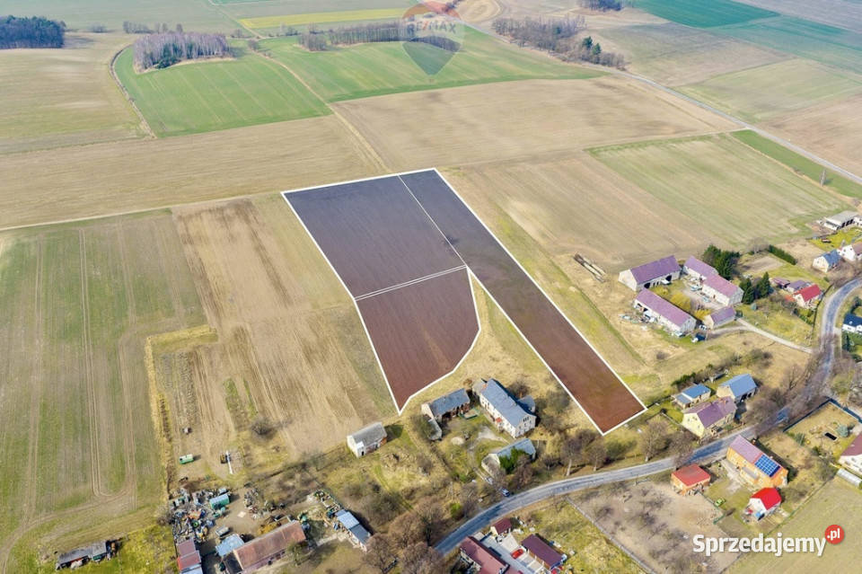 Trzy działki rolne 20100 m opcjonalnie dom 0m Stary Łom