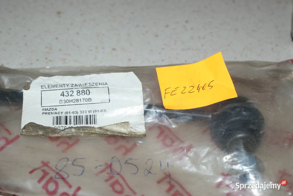 Łącznik drążka stabilizatora tył LP 160mm MAZDA Pozostałe Białobrzegi