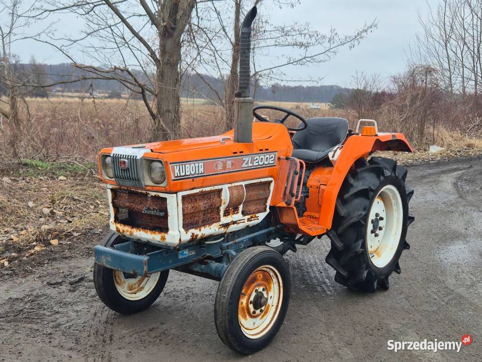 Traktorek traktor KUBOTA ZL2002S 20 24 dolnośląskie Małuszyn