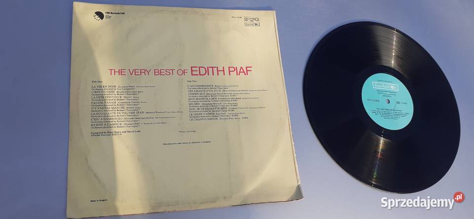 Edith Piaf The Vry Best OF płyta winylowawinyl