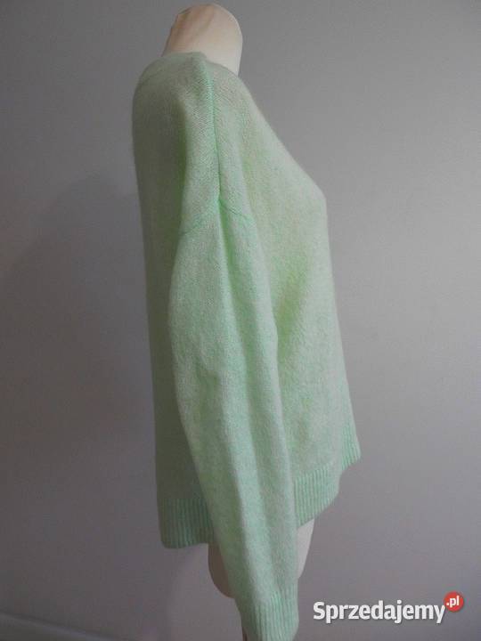 Sweter Wełniany Moherowy Oversize Pastelowy długi podlaskie Łomża