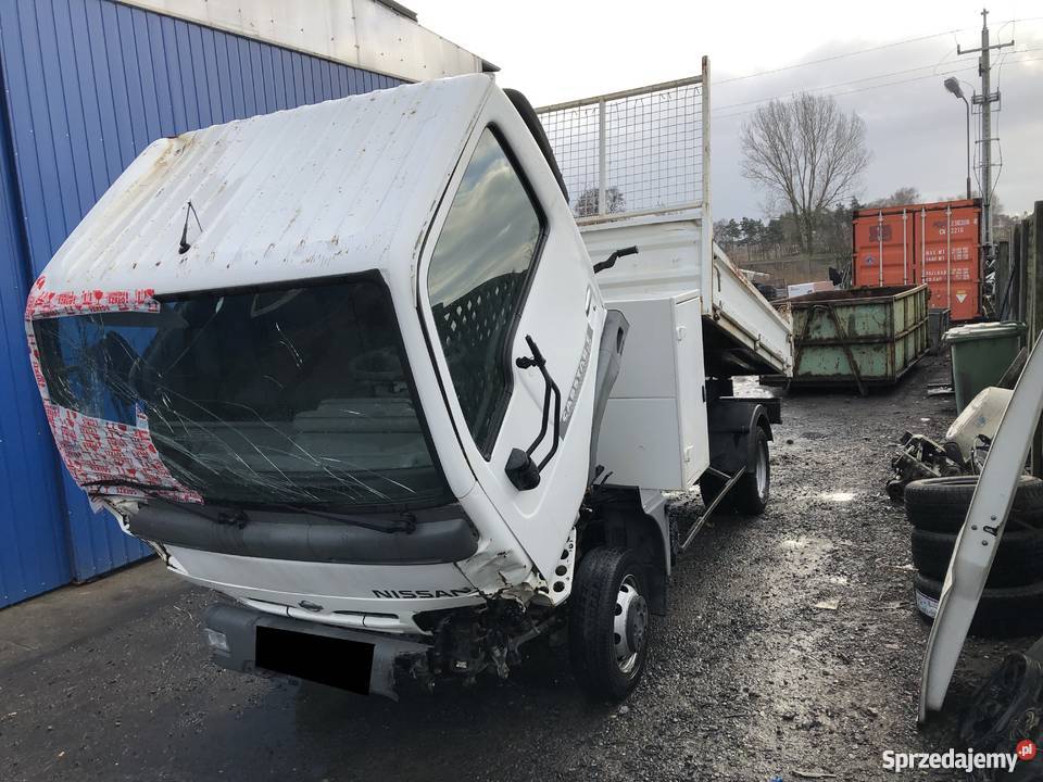 NISSAN CABSTAR 3120 TDI KIPPER WYROTKA RESOR garażowany Nissan wielkopolskie Piekarzew