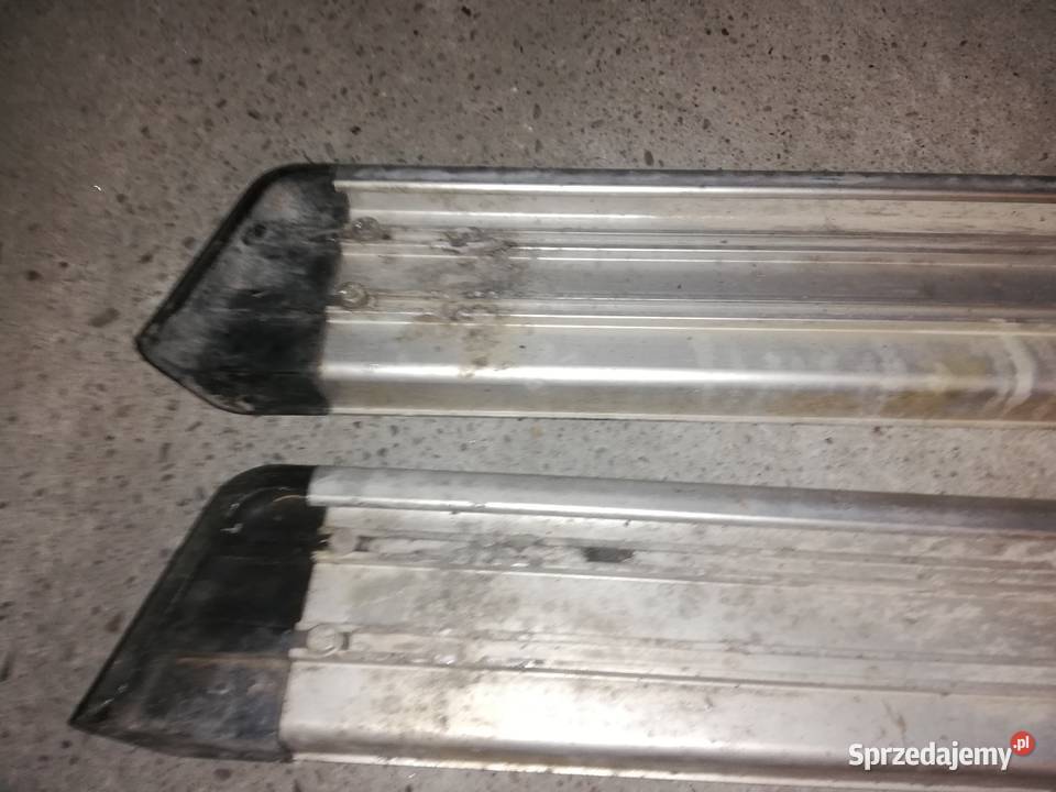 Progi boczne mitsubishi pajero 3 dokładki Dębica