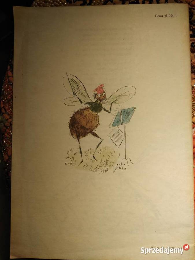 O komarze i orkiestrze ilustracje Szancer Warszawa