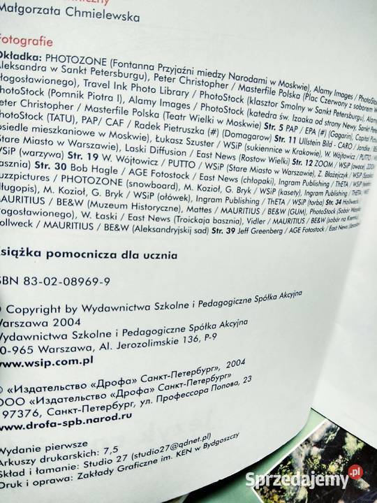 wremienia 1 ćwiczenia rosyjski kursy językowe Warszawa sprzedam