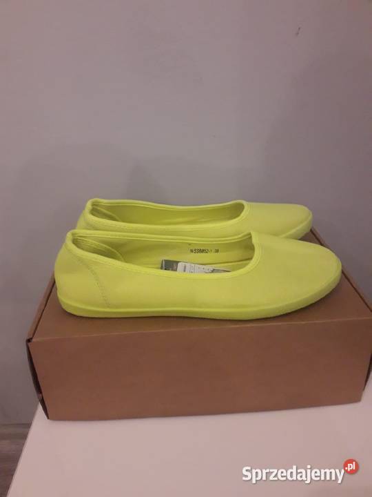 Baleriny damskie Nylon Red 38 Kraków