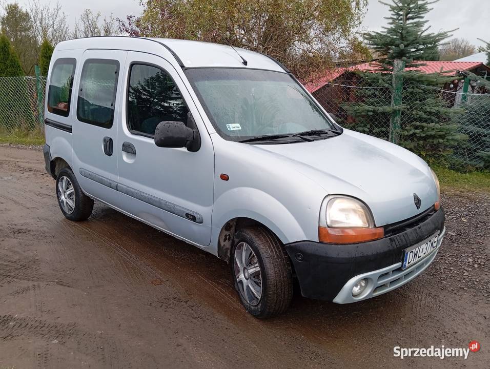 Renault Kangoo 14 benz 5os hak Salon Polska hak Wałbrzych