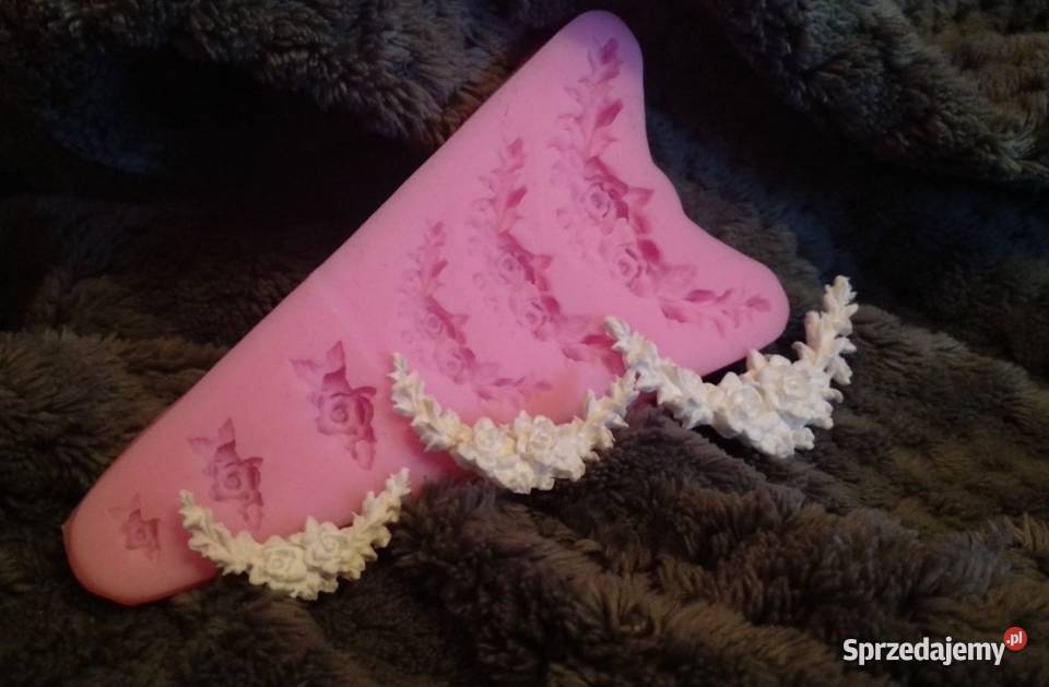 Forma silikonowa kwiaty róże róża z różami śląskie