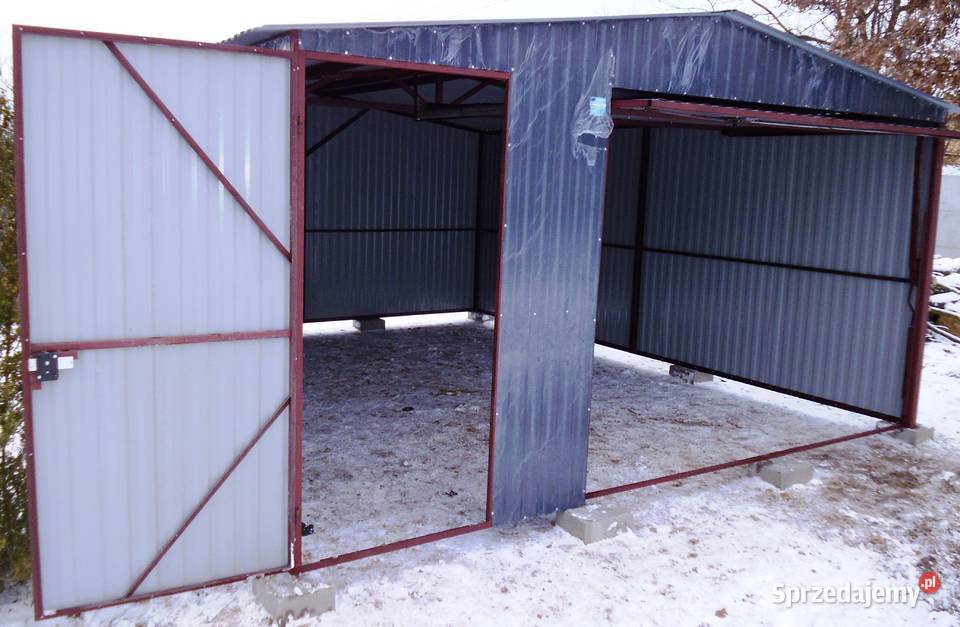 Garaż blaszany 5x5 Busko-Zdrój