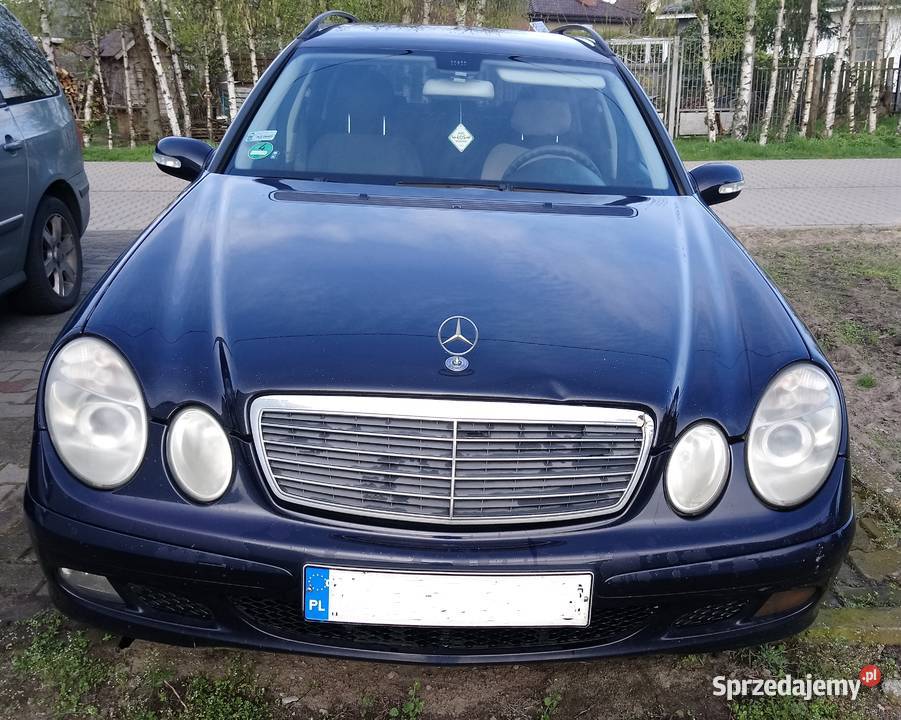 Mercedes E klasa kombi W211 granatowy wielkopolskie