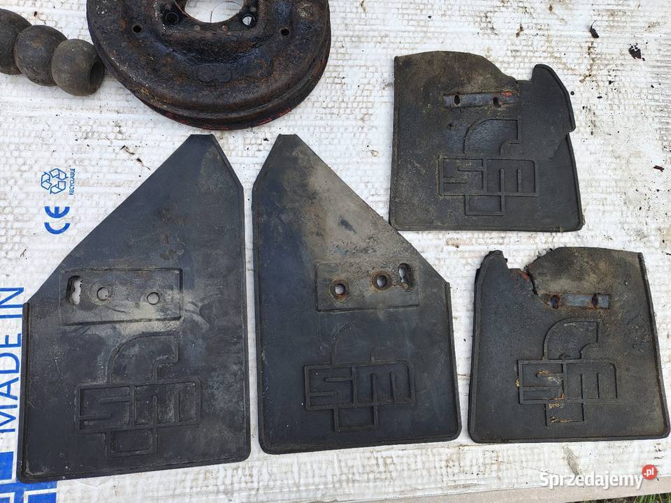 Fiat 126p tarcze kotwiczne L P gumy chlapacze