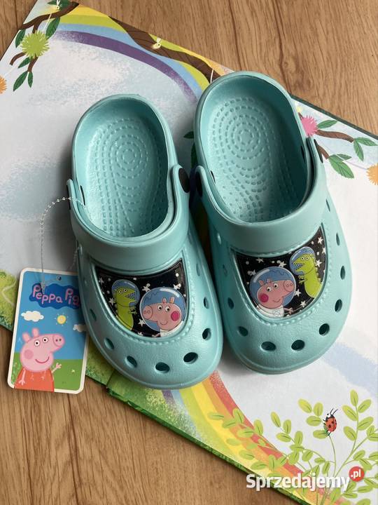Klapki dziewczynki crocs Peppa Pig r2829 Rozmiar 28 wielkopolskie Ostrów Wielkopolski