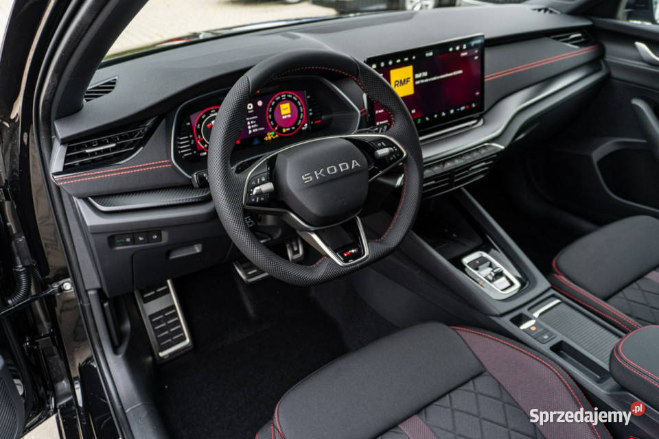 koda Octavia RS 20 TSI 265 DSG Dostępna ręki IV czujnik parkowania Łódź