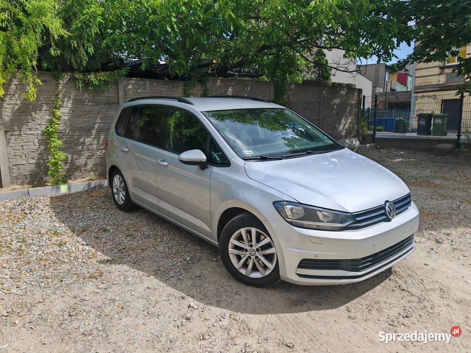 Volkswagen Touran 2016 20 diesel DSG przyciemniane szyby Gniezno