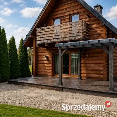 Taras drewniany zadaszenie tarasu altana pergola Kraśnik
