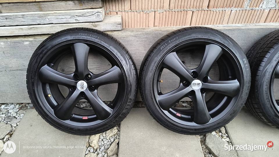 VW Audi Seat Skoda felgi z oponami OZ 17 5 x100 Średnica 17" Bielsko-Biała sprzedam