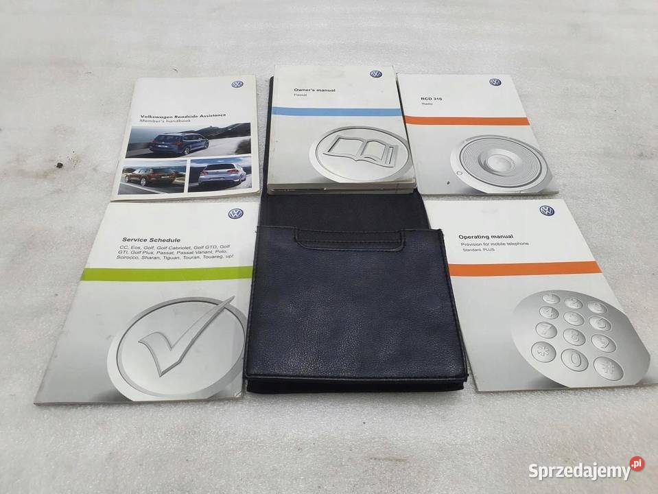 ETUI INSTRUKCJI VW PASSAT B7 osobowe Pozostałe