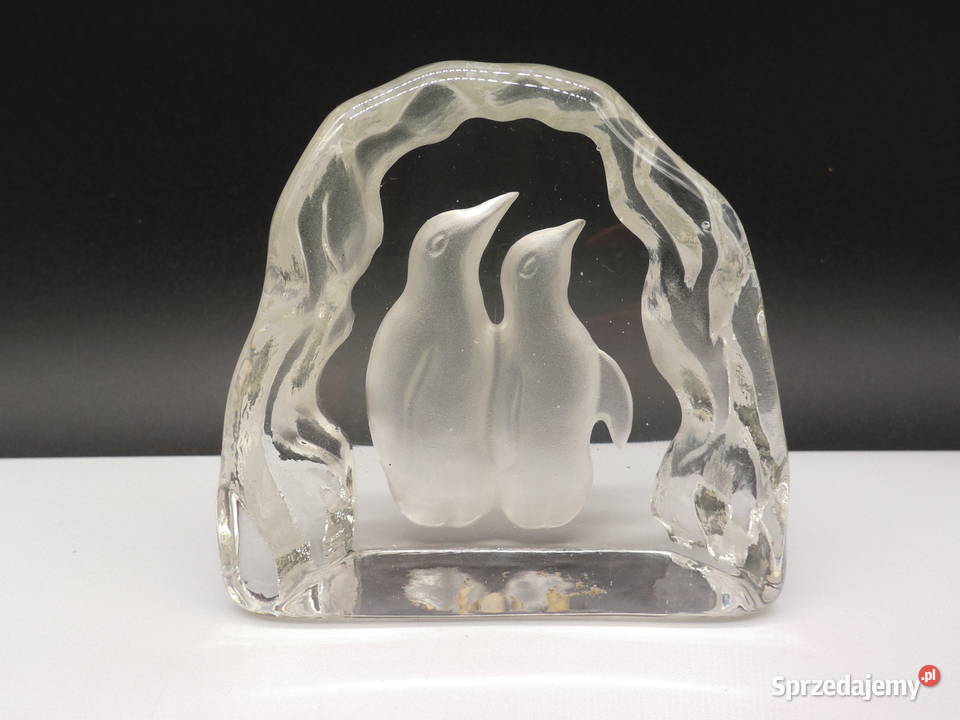 Kryształowy przycisk do papieru SZWECJA Raszków