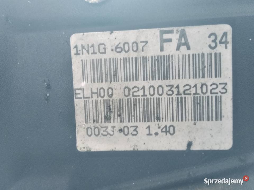 silnik 14 16v zetec 1N1G Ford Fiesta Fusion Silniki i osprzęt Warszawa