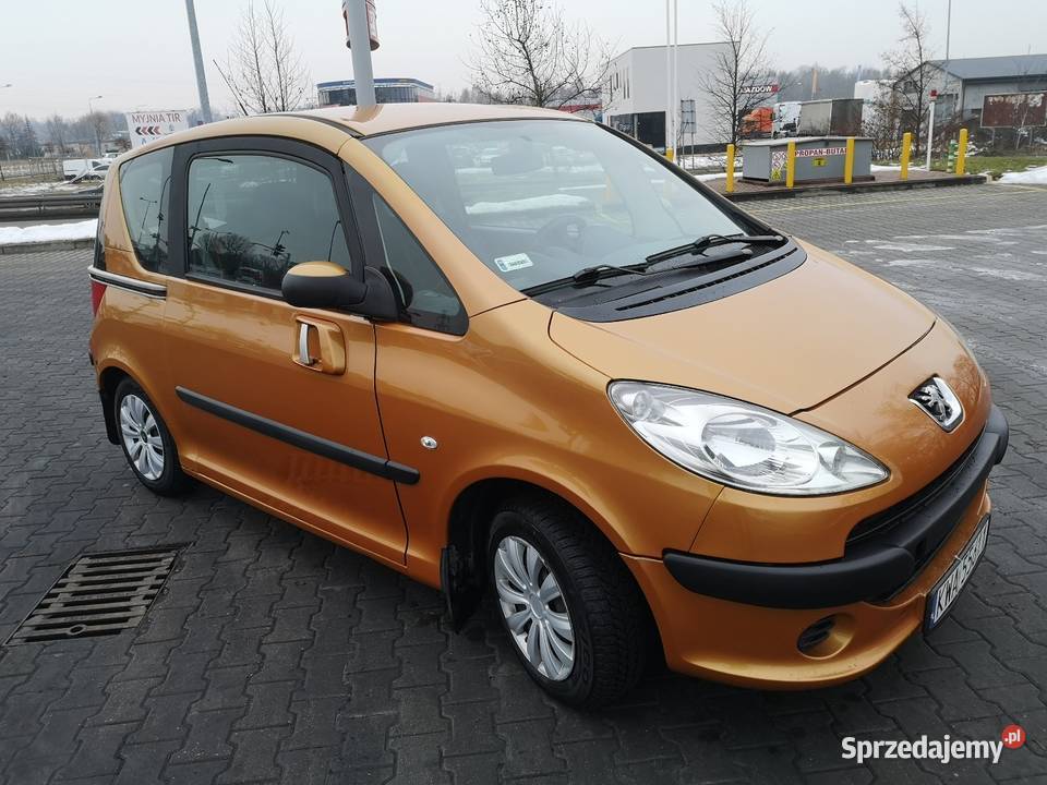 Peugeot 1007 14 z gazem serwisowany zadbany Jaworzno sprzedam