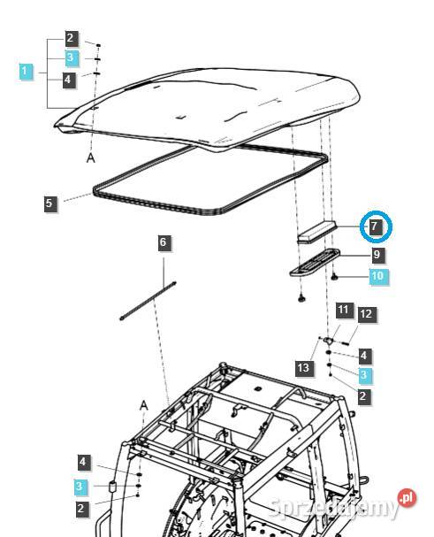 Filtr Kabinowy TRG867 LS Tractor 40032863 Filtry Tajęcina sprzedam
