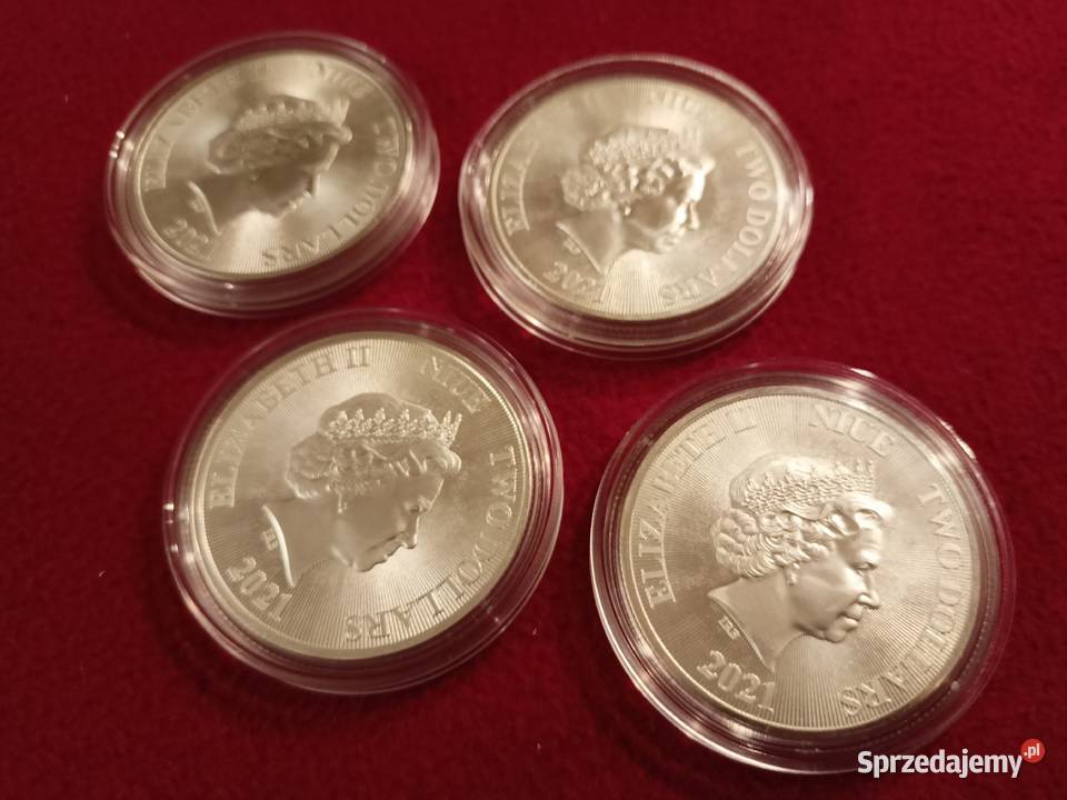 Srebrna moneta Roaring Lion 2021 Rzeszów