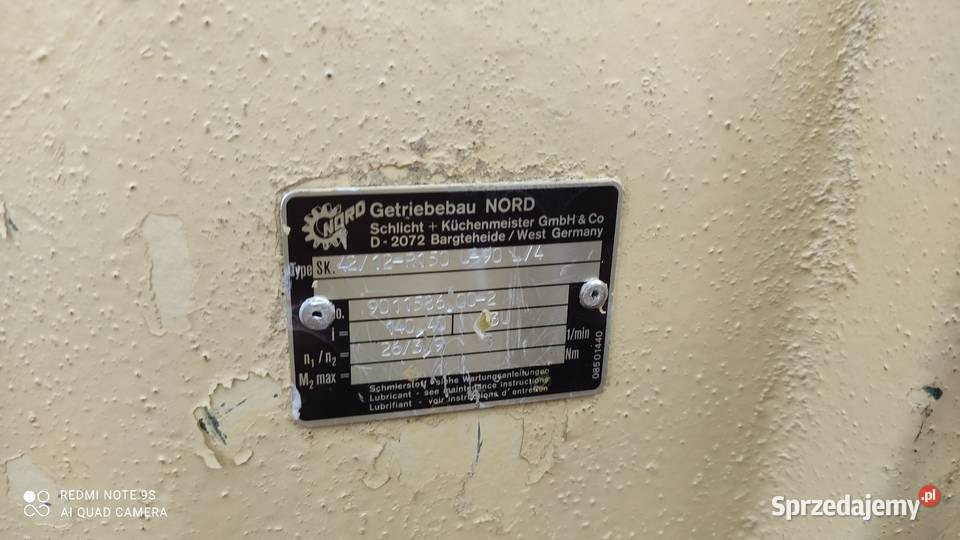 motoreduktor Nord SK 4212R150 U90 L4 wielkopolskie Nowy Tomyśl