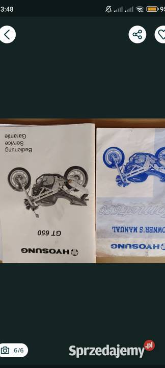 Hyosung GT Comet 650 kat A2 Kalisz