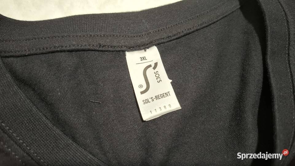 Koszulka krótki rękaw Tshirt czarna Amazon Sols Moda i Styl śląskie Czeladź