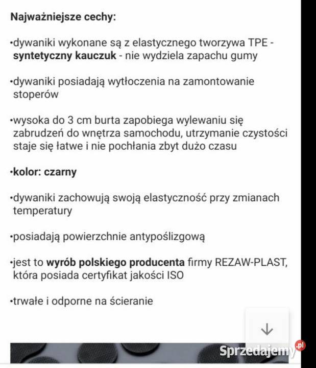 Dywaniki Kia stonic Nowe Bolesławiec sprzedam