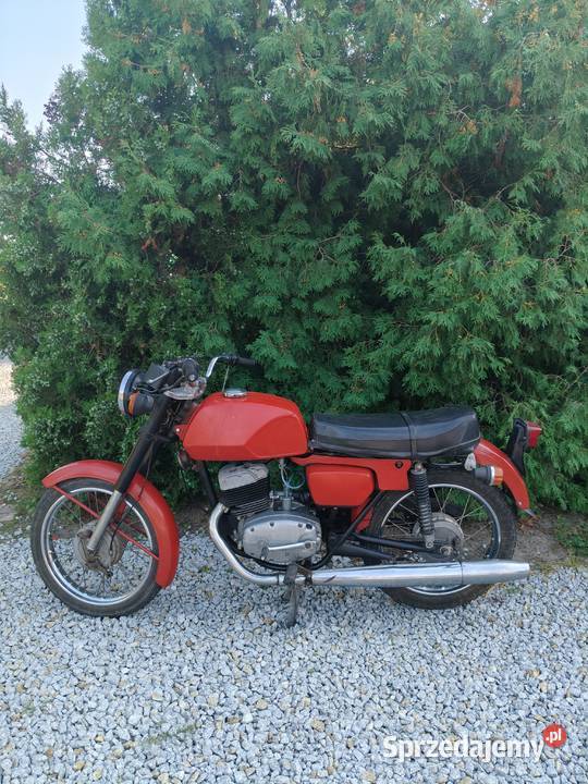 Motocykl CZ 125 cezet cezetka 125 Nowe Skalmierzyce