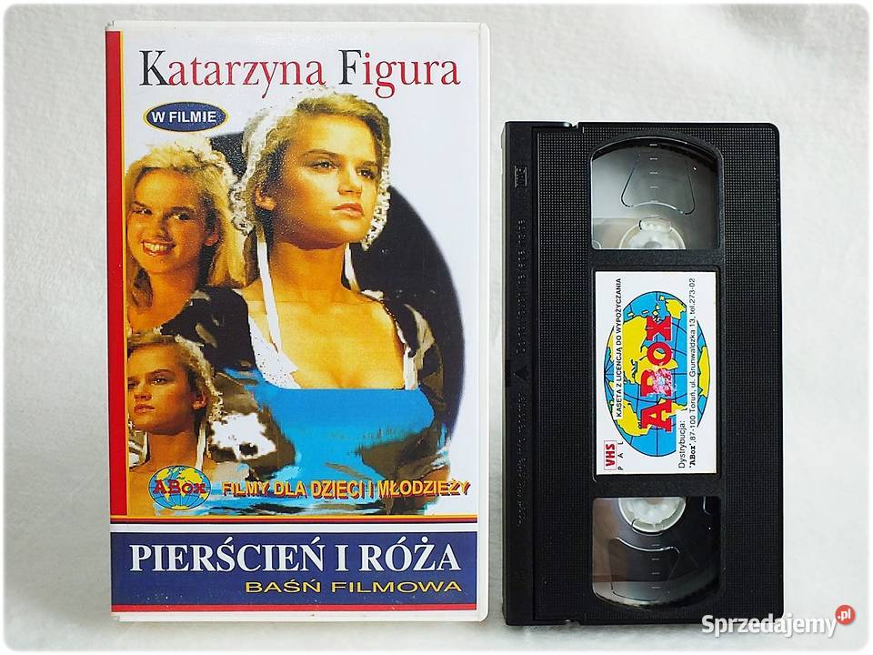Kaseta VHS Pierścień i Róża Polski Film na Video Filmy Żary