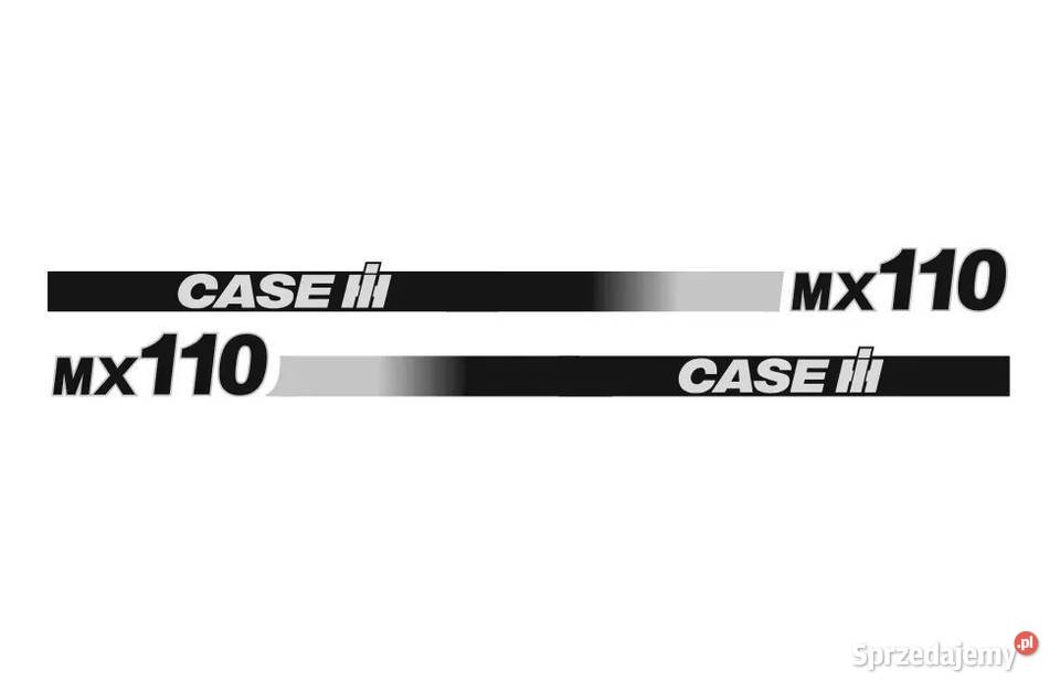 Naklejki oklejenie naklejka CASE MX110 Zamiennik Janików