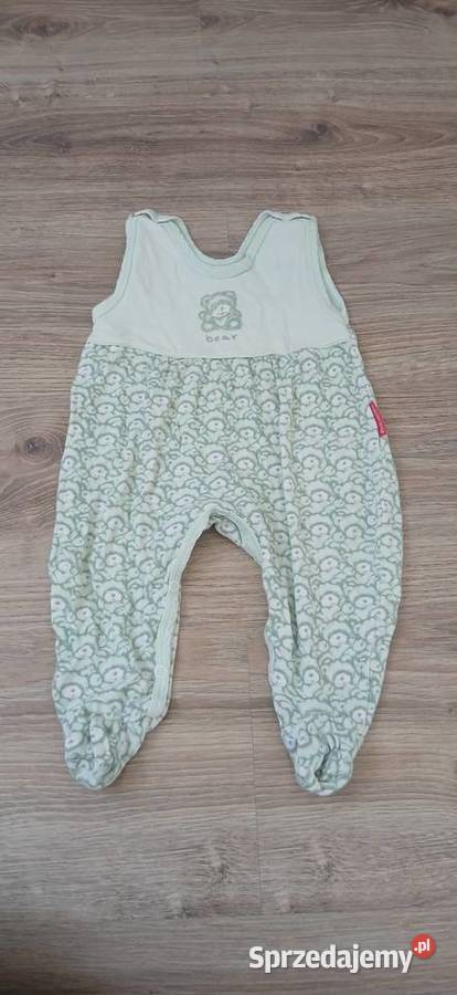 Zestaw 2 pajacyków niemowlęcych z misiem kujawsko-pomorskie Grudziądz sprzedam