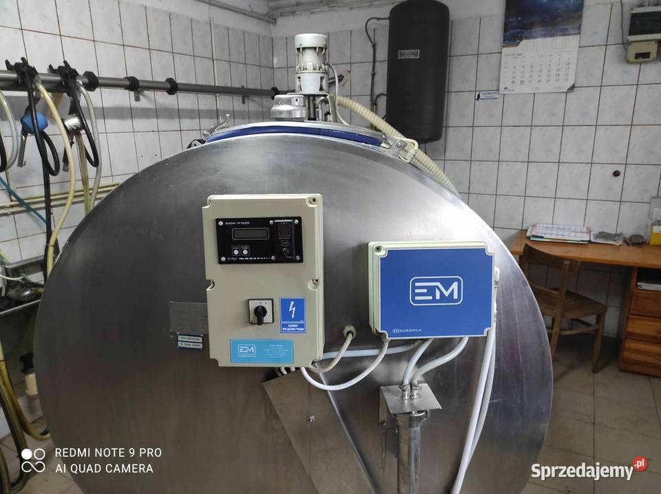 Sprzedam zamienię na większy zbiornik do mleka Pozostałe podlaskie Zalesie