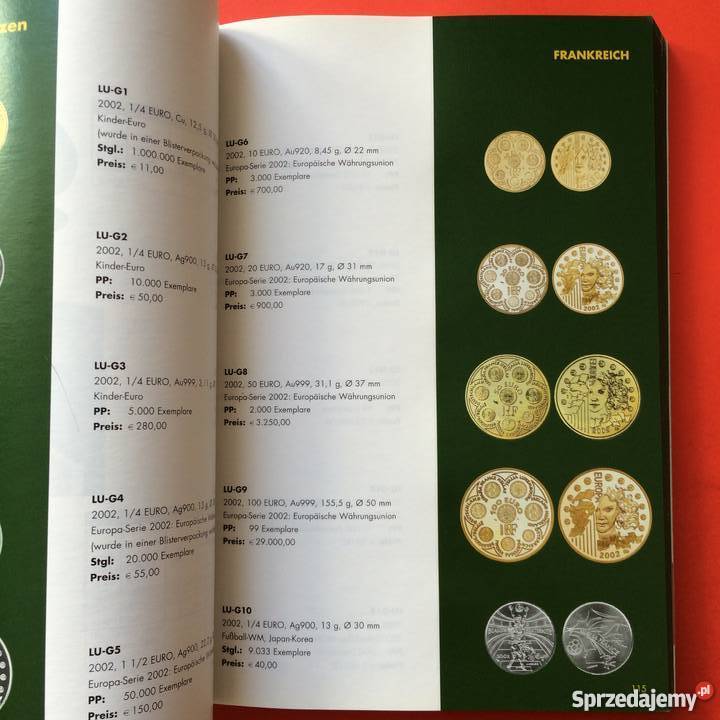 1118 EuroKatalog Monet i Banknotów Szczecin sprzedam